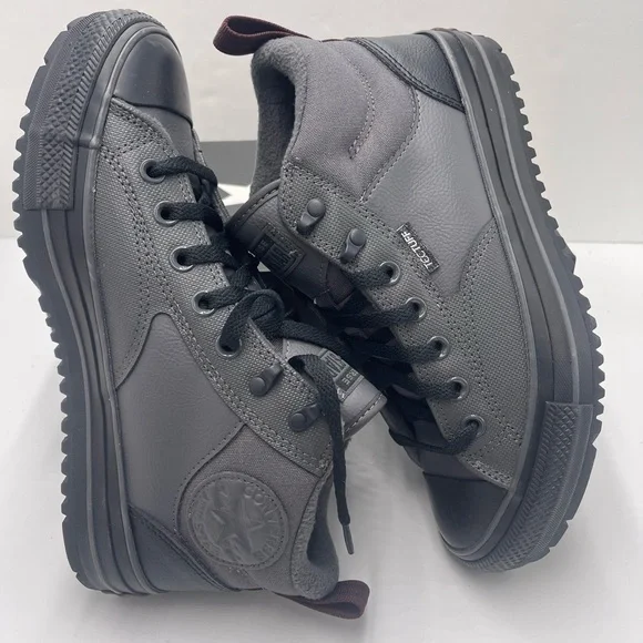 Converse Men’s
CTAS MALDEN STREET BOOT MID DARK MATTER/BLACK/BLOODSTONE Sneakers - Picture 13 of 16